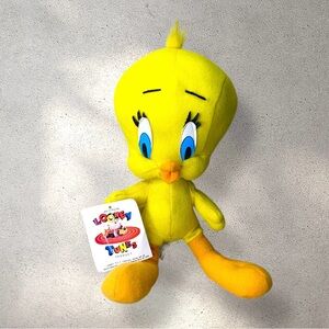 1995 Tweety Bird Plush Looney Tunes Ace Toy 9” Vintage New With Tag